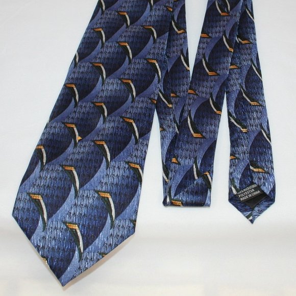 Neckties.com Geometric Polyester Tie - Picture 1 of 5